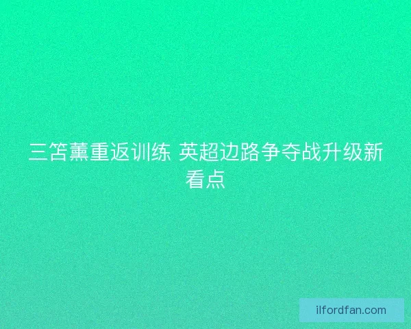 三笘薰重返训练 英超边路争夺战升级新看点 三笘薰重返训练 英超边路争夺战升级新看点